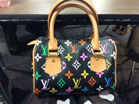 louis vuitton rainbow bag.